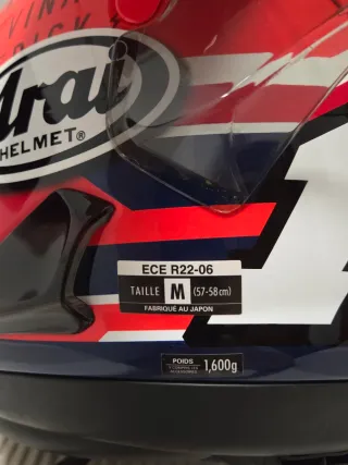 Casco Arai RX-7V Maverick Viñales Edición Especial