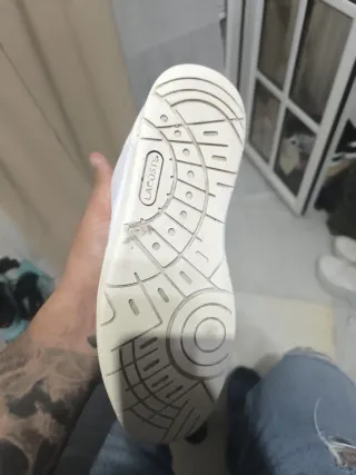 Botines Lacoste Blancos