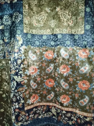 Top Patchwork Terciopelo Pull&Bear