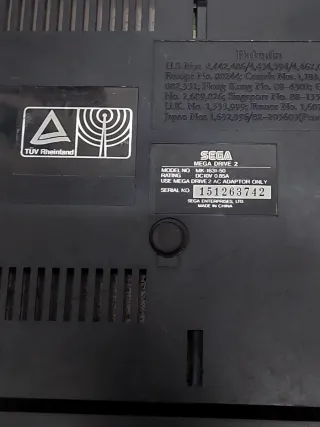 Sega Mega Drive II Nero