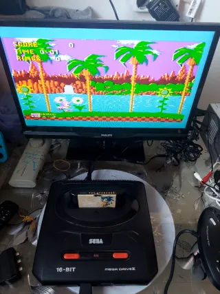 Sega Mega Drive II Nero