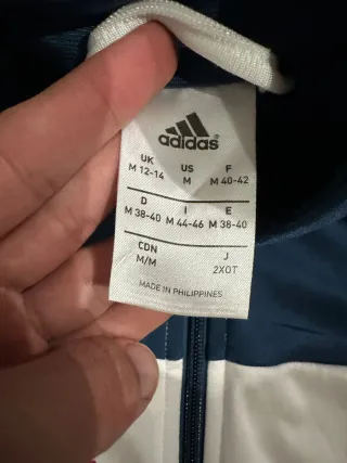Chándal Adidas Azul y Blanco