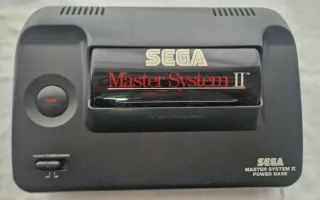 Sega Master System II power base alex kidd pistola