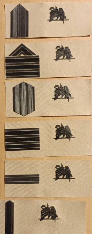 Divisas y Galones Militares