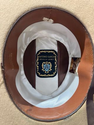 Sombrero Antonio García Beige/Marrón