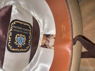 Sombrero Antonio García Beige/Marrón