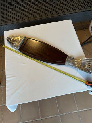 Bandeja Salmonera Madera y Metal