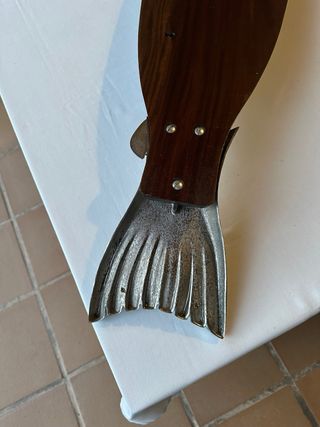 Bandeja Salmonera Madera y Metal