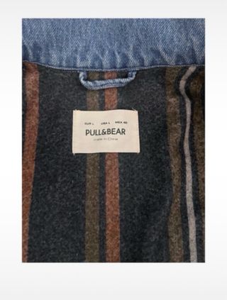 Chaqueta vaquera Pull & Bear vintage talla L