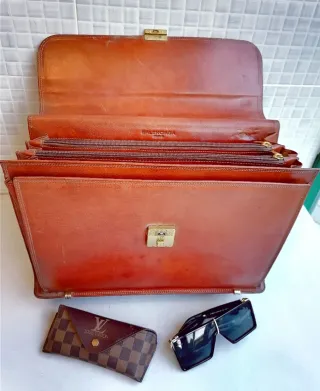 Maletín de piel BALENCIAGA AUTÉNTICO