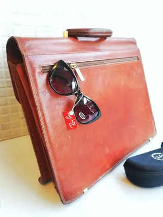 Maletín de piel BALENCIAGA AUTÉNTICO