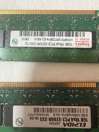Memoria RAM DDR PC2-3200R