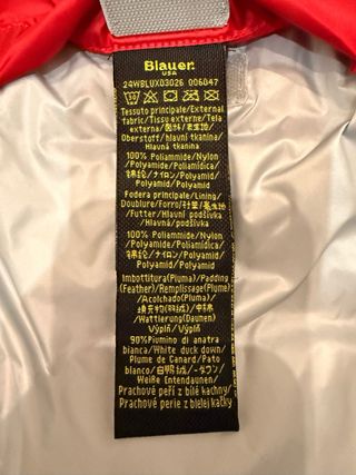 Chaleco Blauer Rojo con Capucha