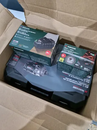 Kit Pistola Impacto Parkside Performance