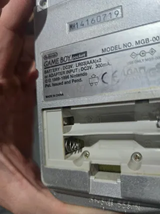 Nintendo Game Boy Pocket Gris