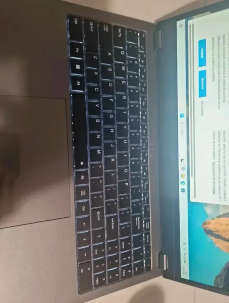 Portátil Gris Pantalla Táctil afbeelding 4