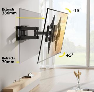 Soporte TV Alphamount Giratorio 37-80 45kg