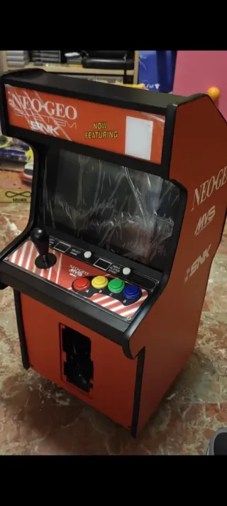Mini Arcade NeoGeo MVS SNK Naranja