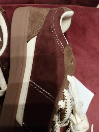 Zapatillas Zara Marrón Sin Estrenar