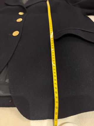 Americana Burberrys paño azul marino