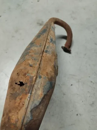 Silencioso Biturbo 23 cm aluminio Vespino SC