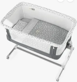 Mini Cuna Jane Estrellas Gris