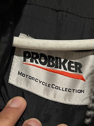 Chaqueta de Moto Negra con Rayas Reflectantes