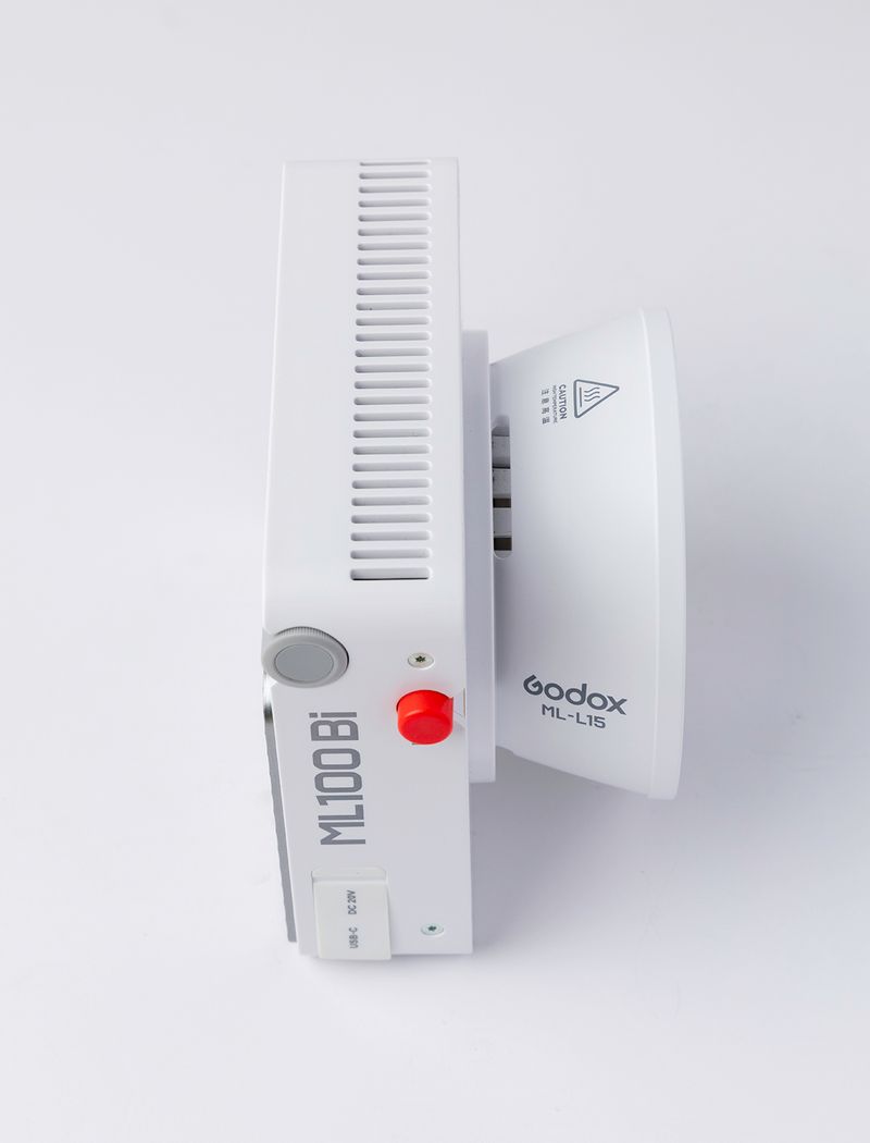 Foco bicolor Godox ML100 + Accesorios, como nuevo afbeelding 5