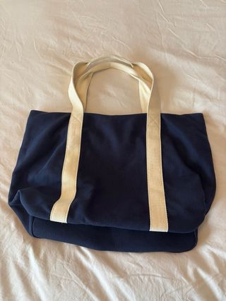 Bolso de playa Cortefiel WWF azul