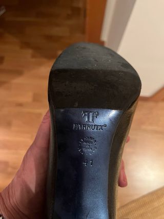 Botas altas Farrutx cuero negro