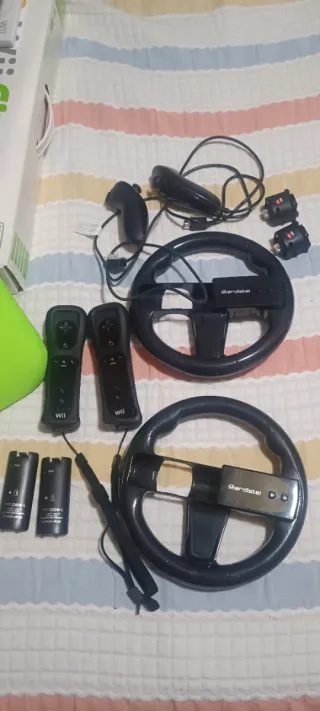 Nintendo Wii con giochi e accessori