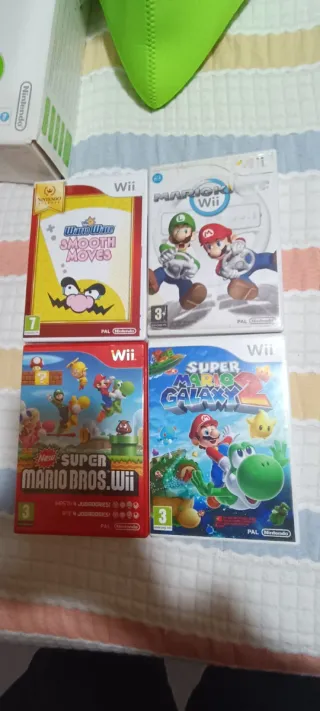 Nintendo Wii con giochi e accessori