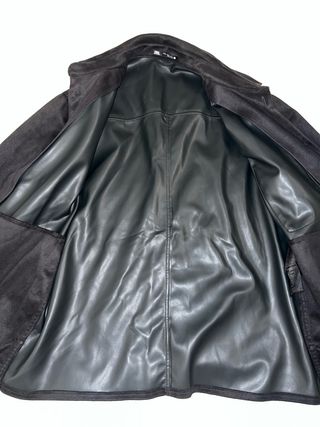 Chaqueta de terciopelo con interior de piel