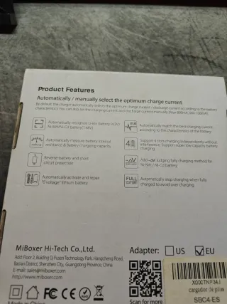 Cargador MiBOXER C4 Smart