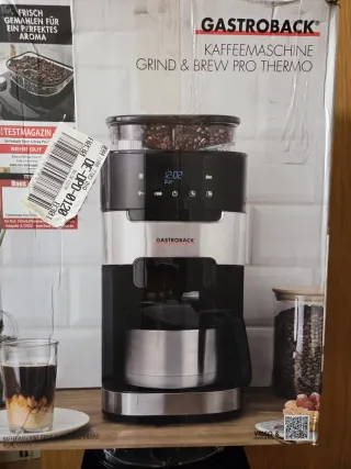 Cafetera Gastroback Grind & Brew Pro Thermo