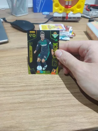 Cartas SUPER CRACK Isco, Lo Celso y Budimir