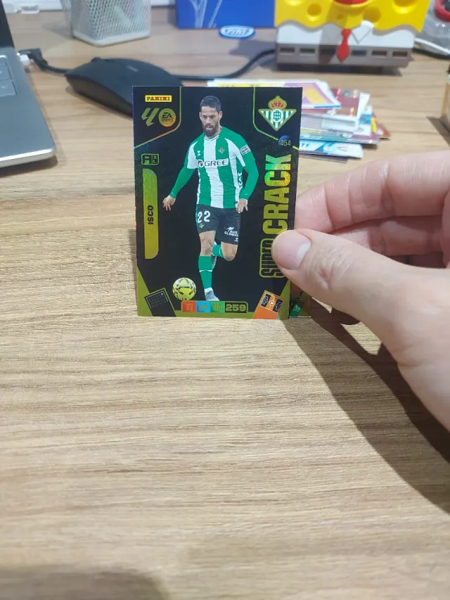 Cartas SUPER CRACK Isco, Lo Celso y Budimir