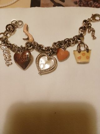 Guess Orologio Donna Charm Cuore Giallo Argento