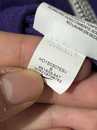 Sudadera Nike Morada con Cremallera