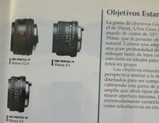 Pentax guía de los mejores objetivos de