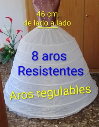 Cancán 8 aros Mujer altas