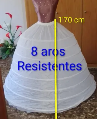 Cancán 8 aros Mujer altas