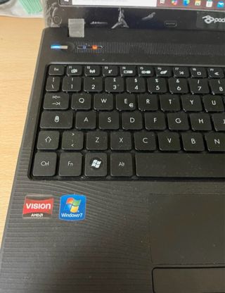 Packard Bell PC Portatile Nero/Argento