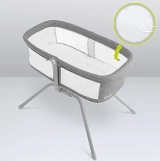 Cuna de viaje con balanceo