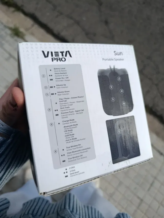 Envío GRATIS Altavoz Vieta Pro Sun Negro
