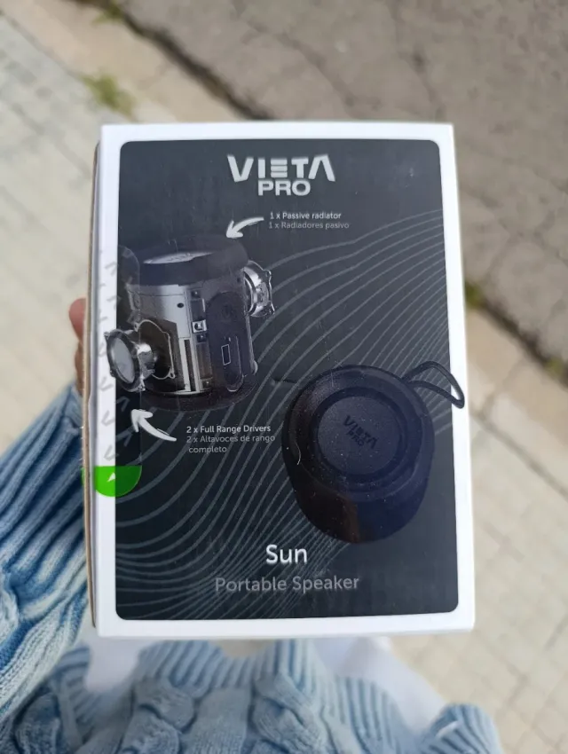 Envío GRATIS Altavoz Vieta Pro Sun Negro