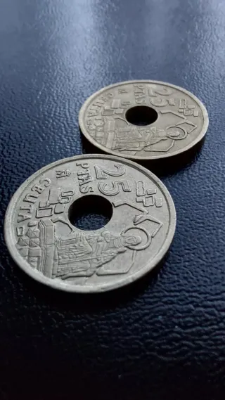 25 Pesetas 1998 Variante