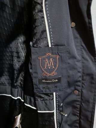 Cazadora Massimo Dutti Negra Talla XS