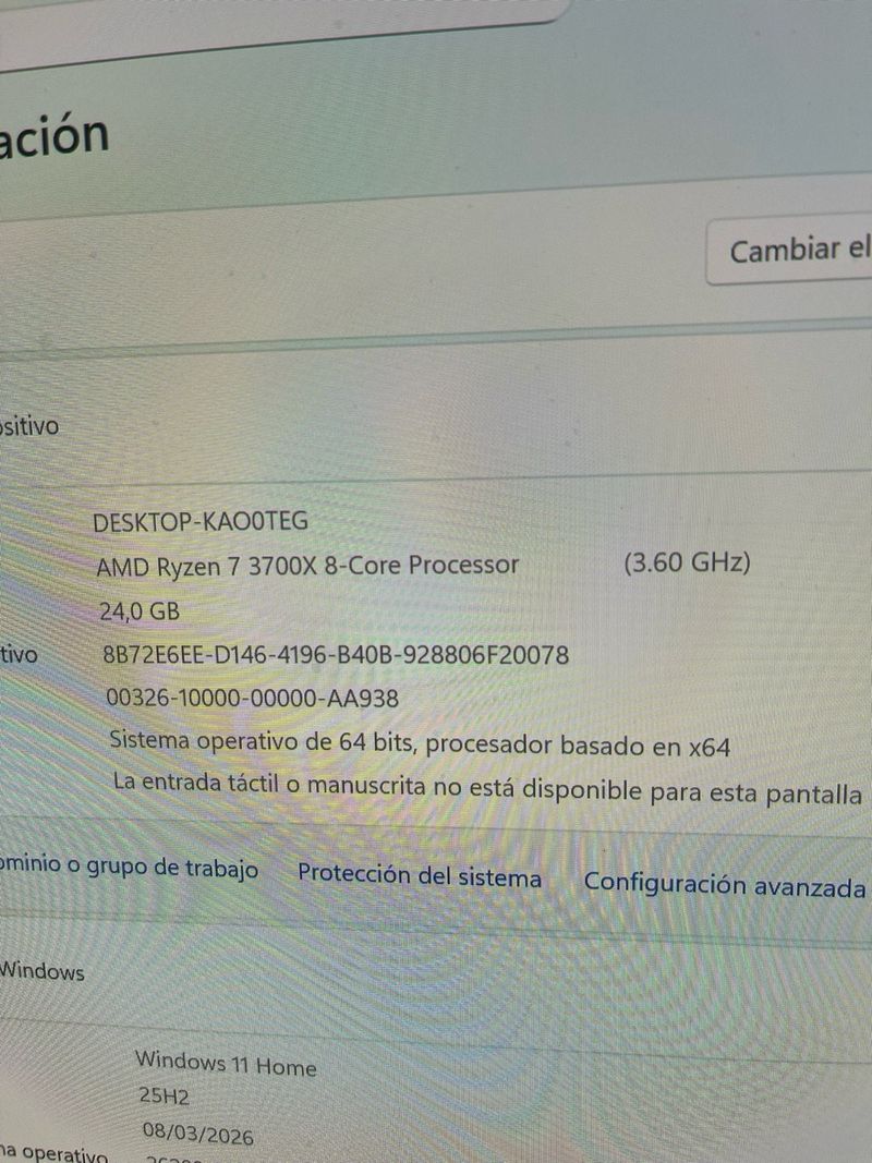 PC Gaming, trabajo edit, Ryzen 7 afbeelding 7