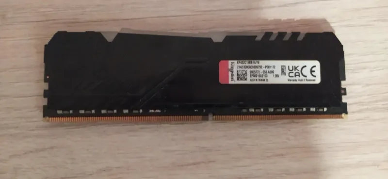 Memoria RAM Kingston FURY Beast DDR4 16GB afbeelding 3